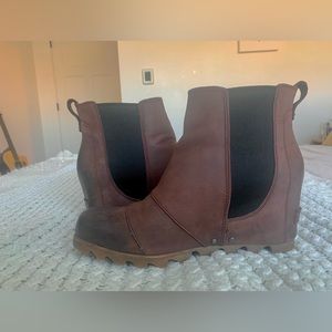Sorel Heeled Wedge Booties!
